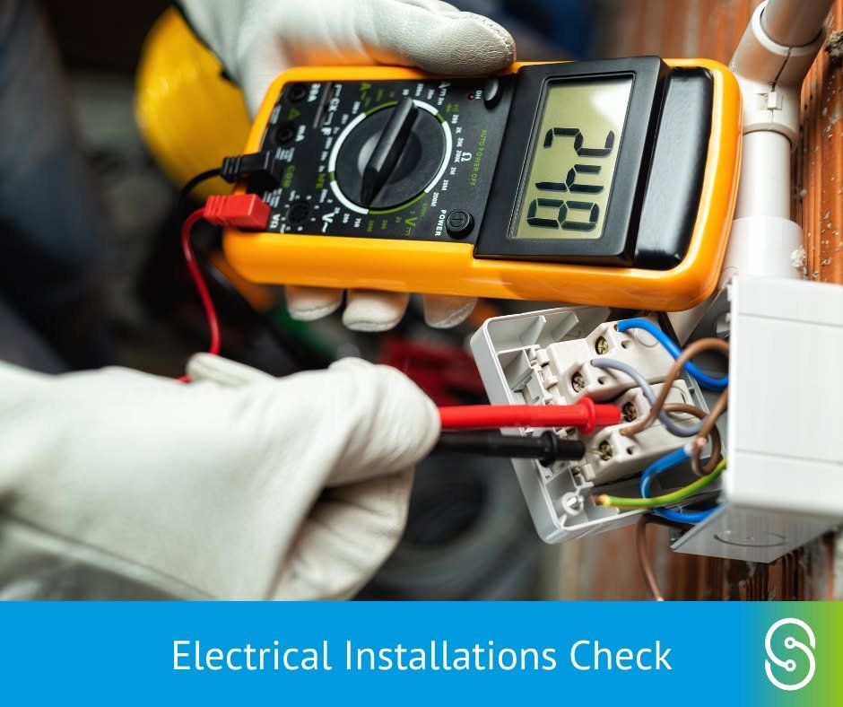 electrical installation test in a commercial premises
